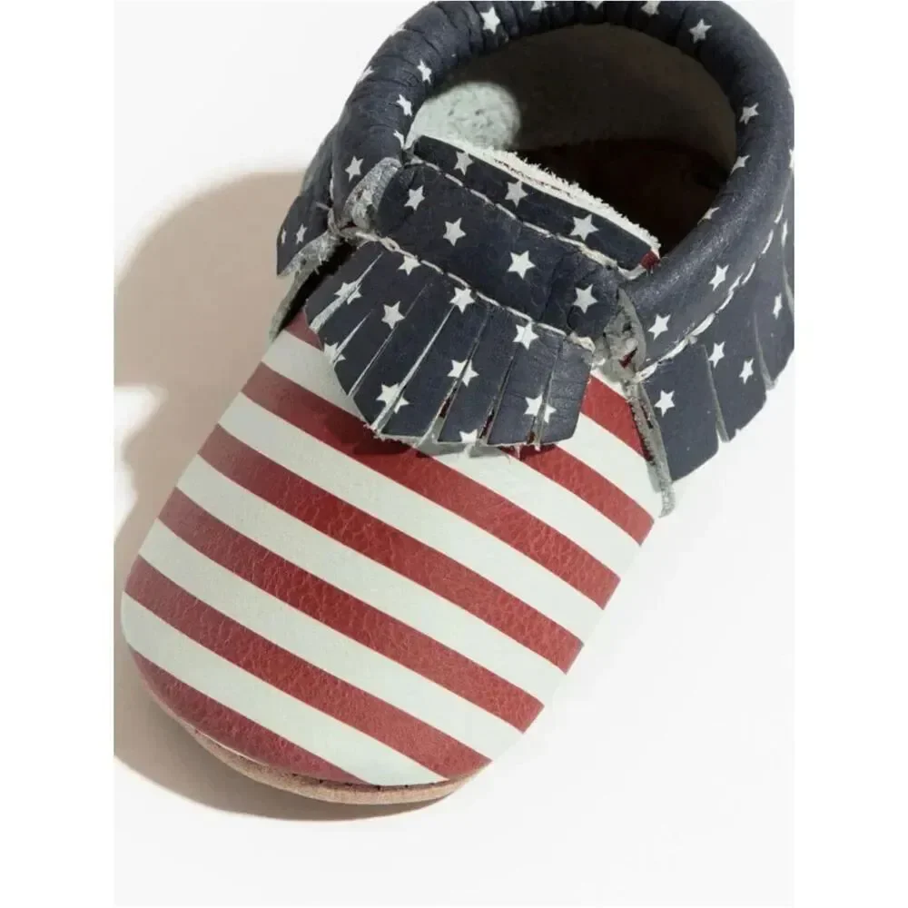 Freshly Picked Born in the USA Sz 5 Moccasins
